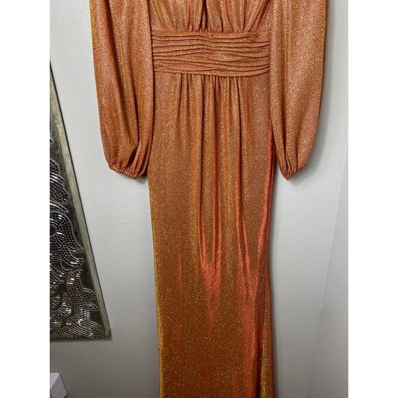 NWT MAC DUGGAL DRESS GOWN 2 MOTHER OF THE BRIDE EVENING FORMAL BRIDESMAID - Picture 9 of 15